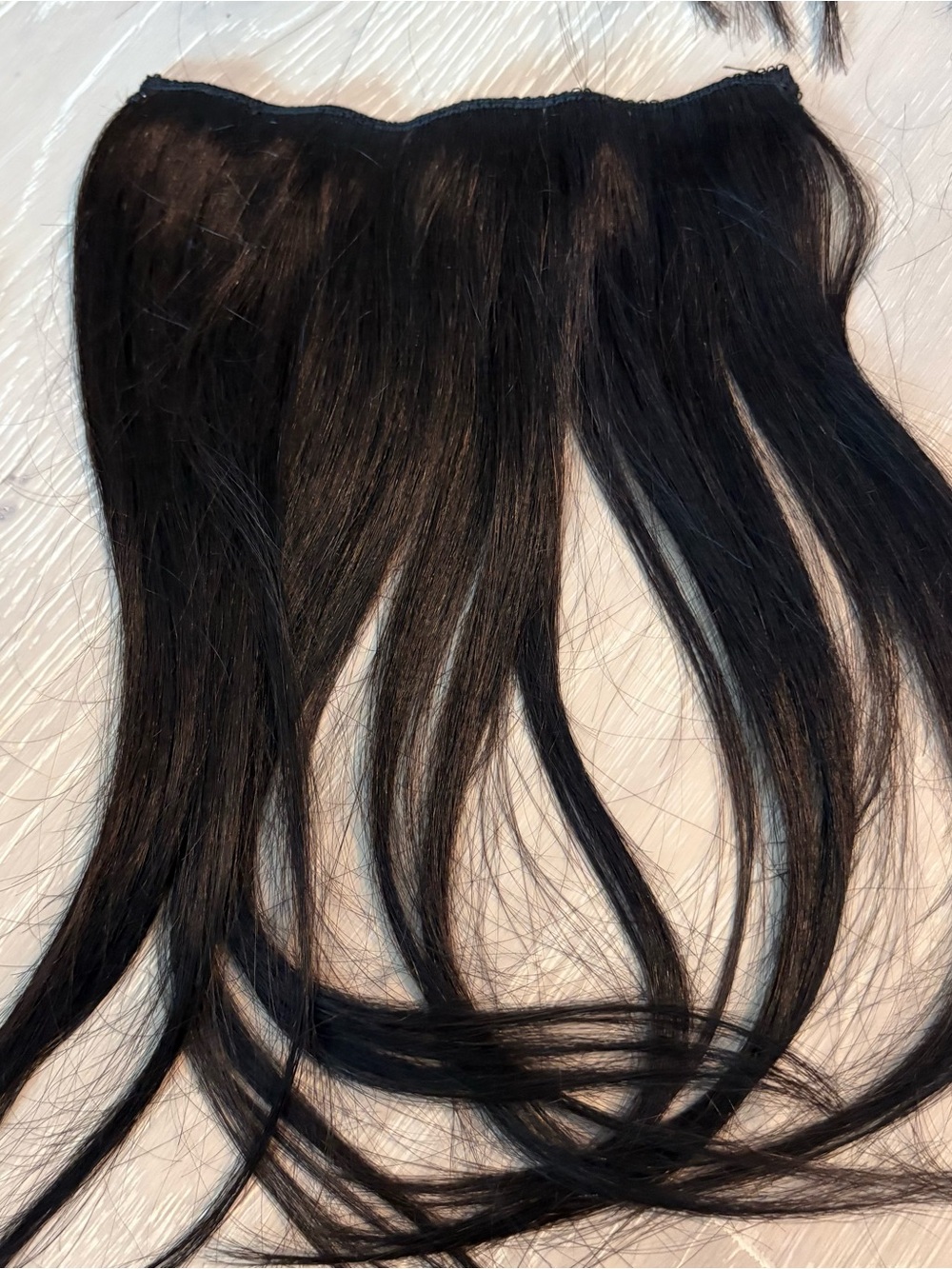 Darkest brown/natural black Clip-In Hair Extensions Set – Natural Black - Picture 2 of 9